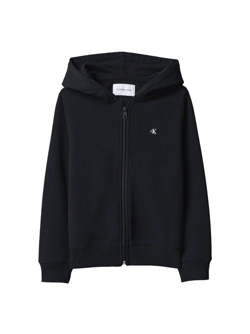 mini badge zip hoodie CALVIN KLEIN JEANS | LV1CKSJB34BEH